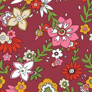 60s Floral - Wild Flower 