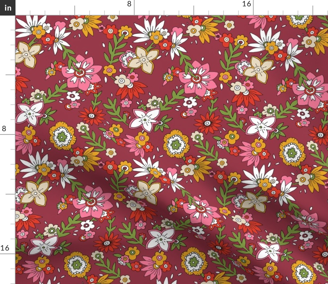 60s Floral - Wild Flower 