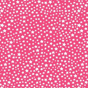 Stars - hot pink