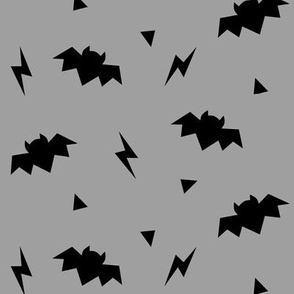 Bat- Gray Black 