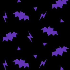 Bat - Black Purple