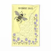 2022  bee calendar