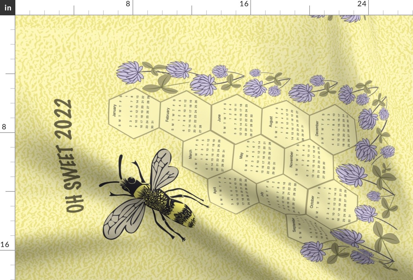 2022  bee calendar