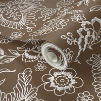 Kashmir Toile brown sugar