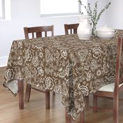 Kashmir Toile brown sugar