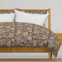 Kashmir Toile brown sugar