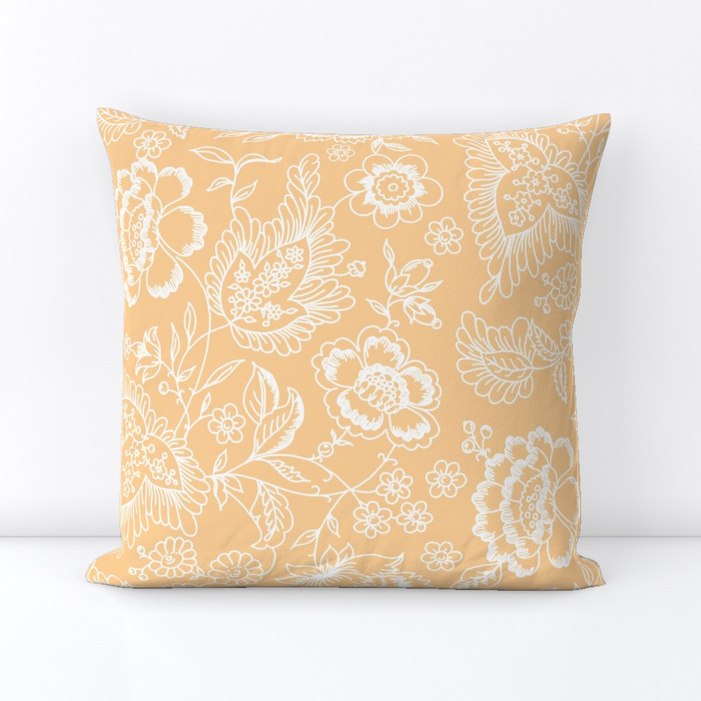 Kashmir Toile citrus 2