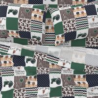 Farm//Love you till the cows come home//Hereford/Angus - Wholecloth Cheater Quilt