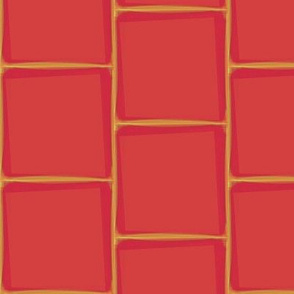 Hot Pink, Yellow, and Orange Generative Blocks