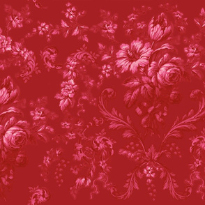 Faded Rococo deep strawberry