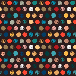 1960s - Polka dot pattern.