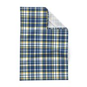 Abigail Anne: Navy, Yellow and White Plaid