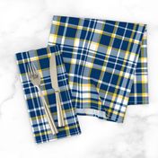 Abigail Anne: Navy, Yellow and White Plaid