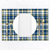 Abigail Anne: Navy, Yellow and White Plaid