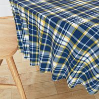 Abigail Anne: Navy, Yellow and White Plaid