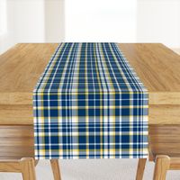 Abigail Anne: Navy, Yellow and White Plaid