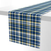 Abigail Anne: Navy, Yellow and White Plaid