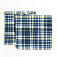 Abigail Anne: Navy, Yellow and White Plaid