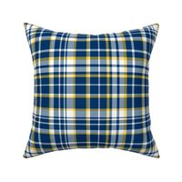 Abigail Anne: Navy, Yellow and White Plaid