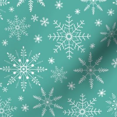 Snowflakes (jade)