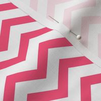 chevron hot pink