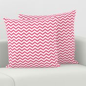 chevron hot pink