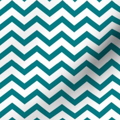 chevron dark teal