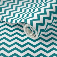 chevron dark teal