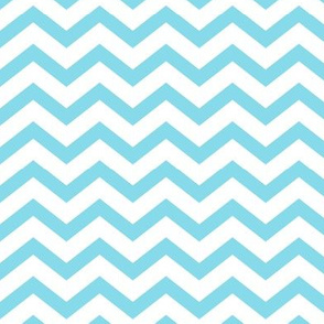 chevron sky blue