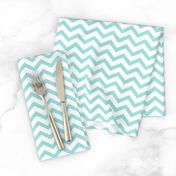 chevron light teal