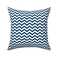 chevron navy blue