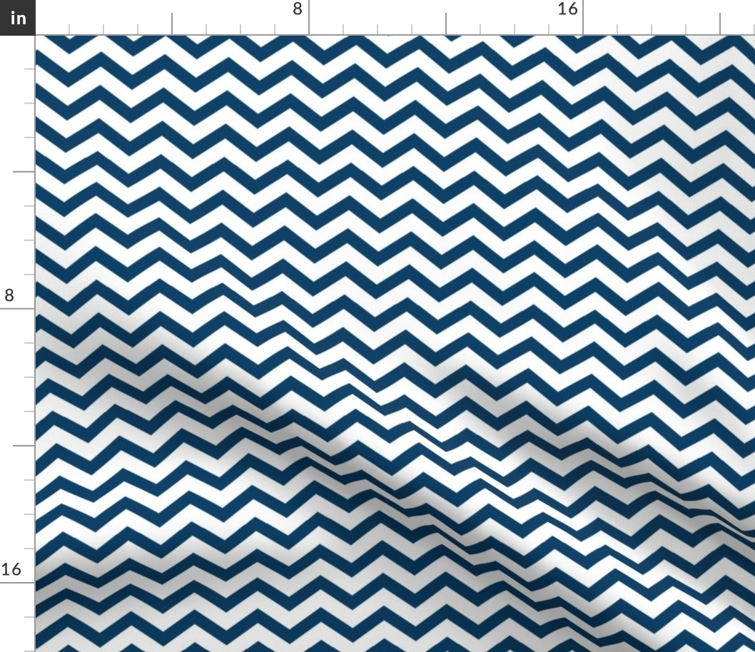 chevron navy blue