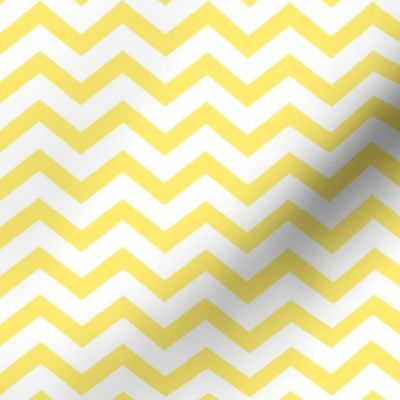 chevron lemon yellow