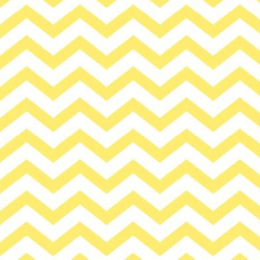 chevron lemon yellow