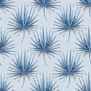 Little Blue Palm Fronds