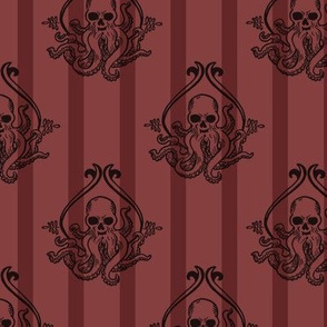 Simple Cthulhu Red Stripe