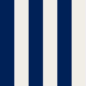 Medium Stripes in Navy