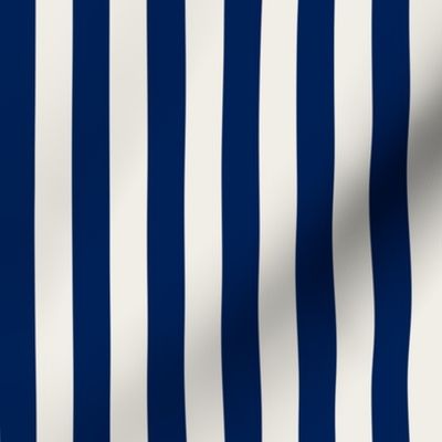 small navy stripes