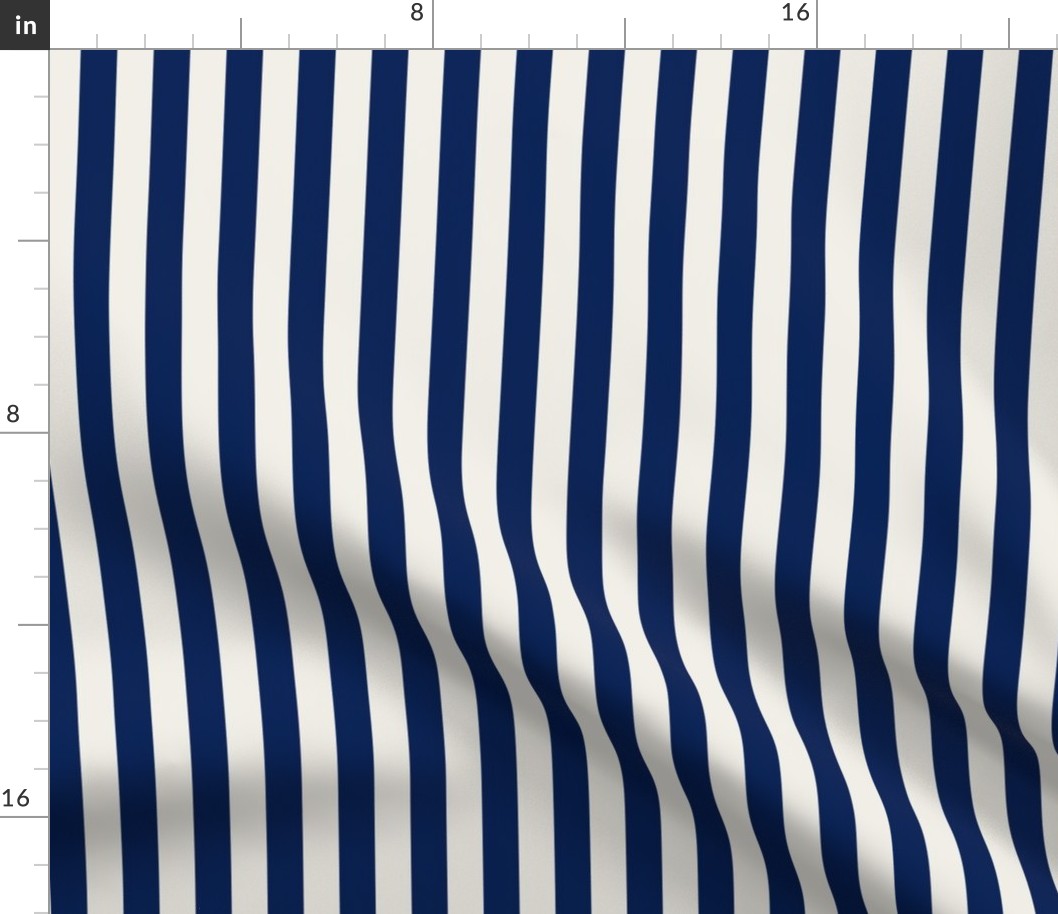 small navy stripes