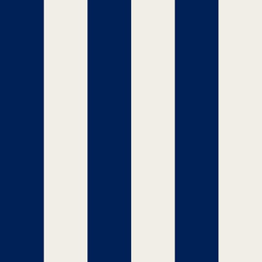 wide  large navy stripes