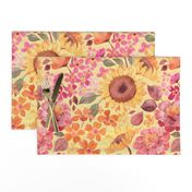 Happy Boho Sixties Floral - large print