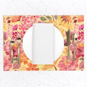 Happy Boho Sixties Floral - large print