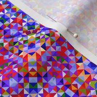 Rainbow Confetti Mosaic Tile