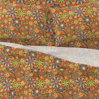 Groovy Paisley - orange