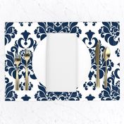 damask { navy }