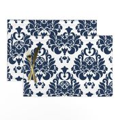 damask { navy }