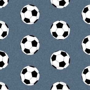 soccer ball paynes grey fabric - soccer, sports, ball, 