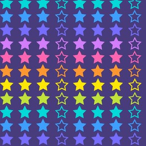 19 Rainbow stars