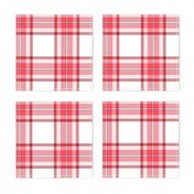 Tramaine Plaid in Rose Red