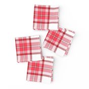 Tramaine Plaid in Rose Red